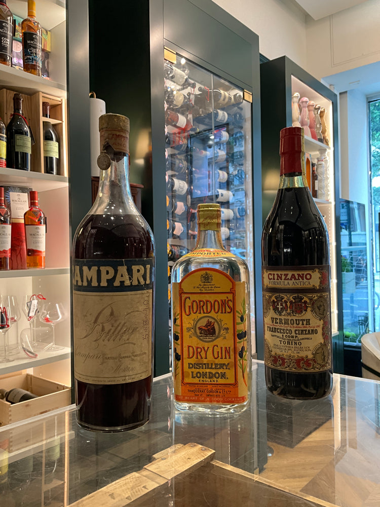 The Ultimate Vintage Negroni from 1940/1950/1960s 3 bottles collection