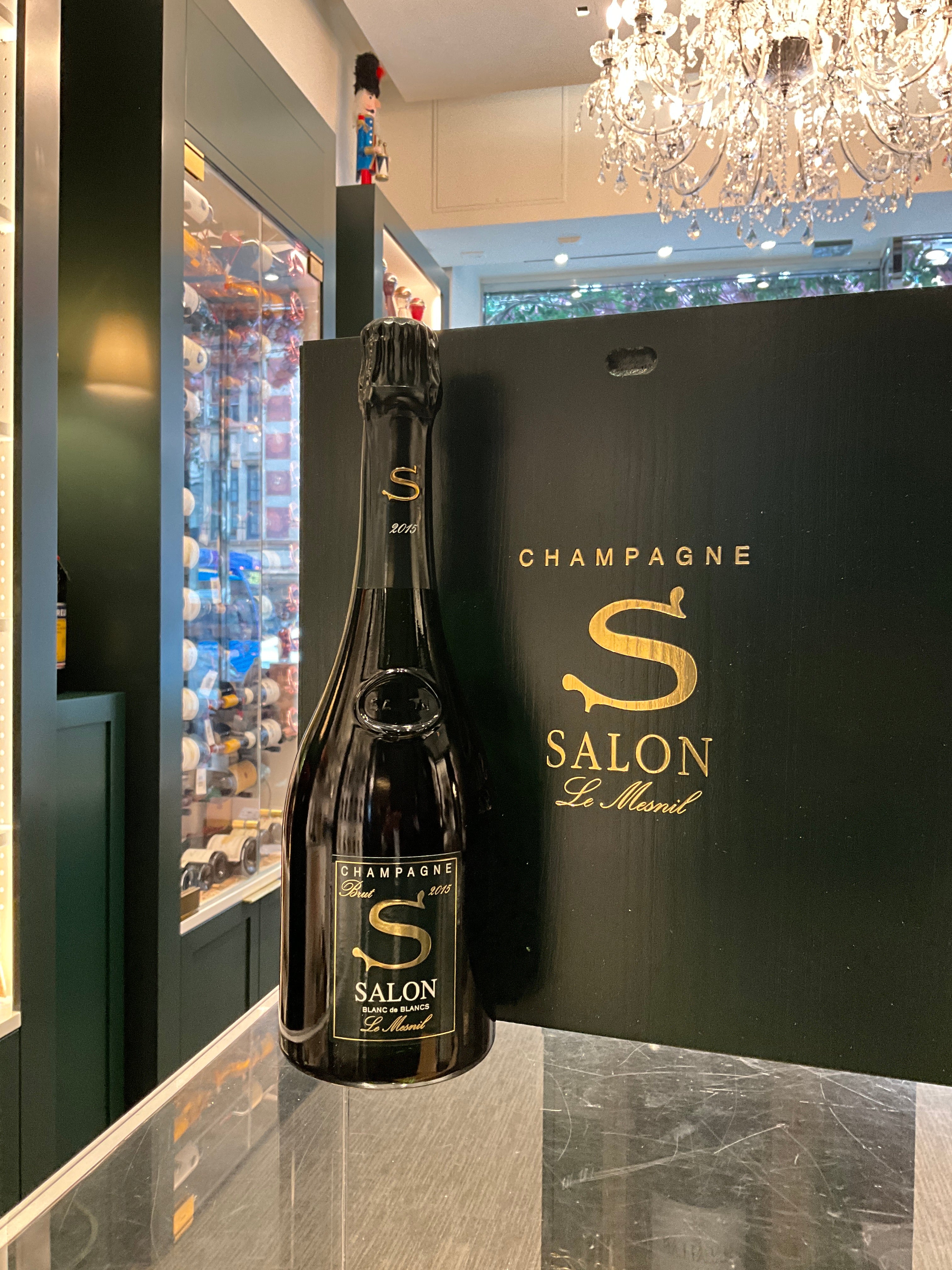 SALON シャンパン 2015 750ml サロン (SALON) [2015]750ml 木箱入り 【正規代理店商品】|寺田倉庫