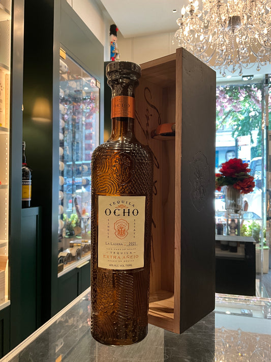 Ocho Tequila La Ladera 2021 Single Estate Extra Anejo 750ml 40%abv