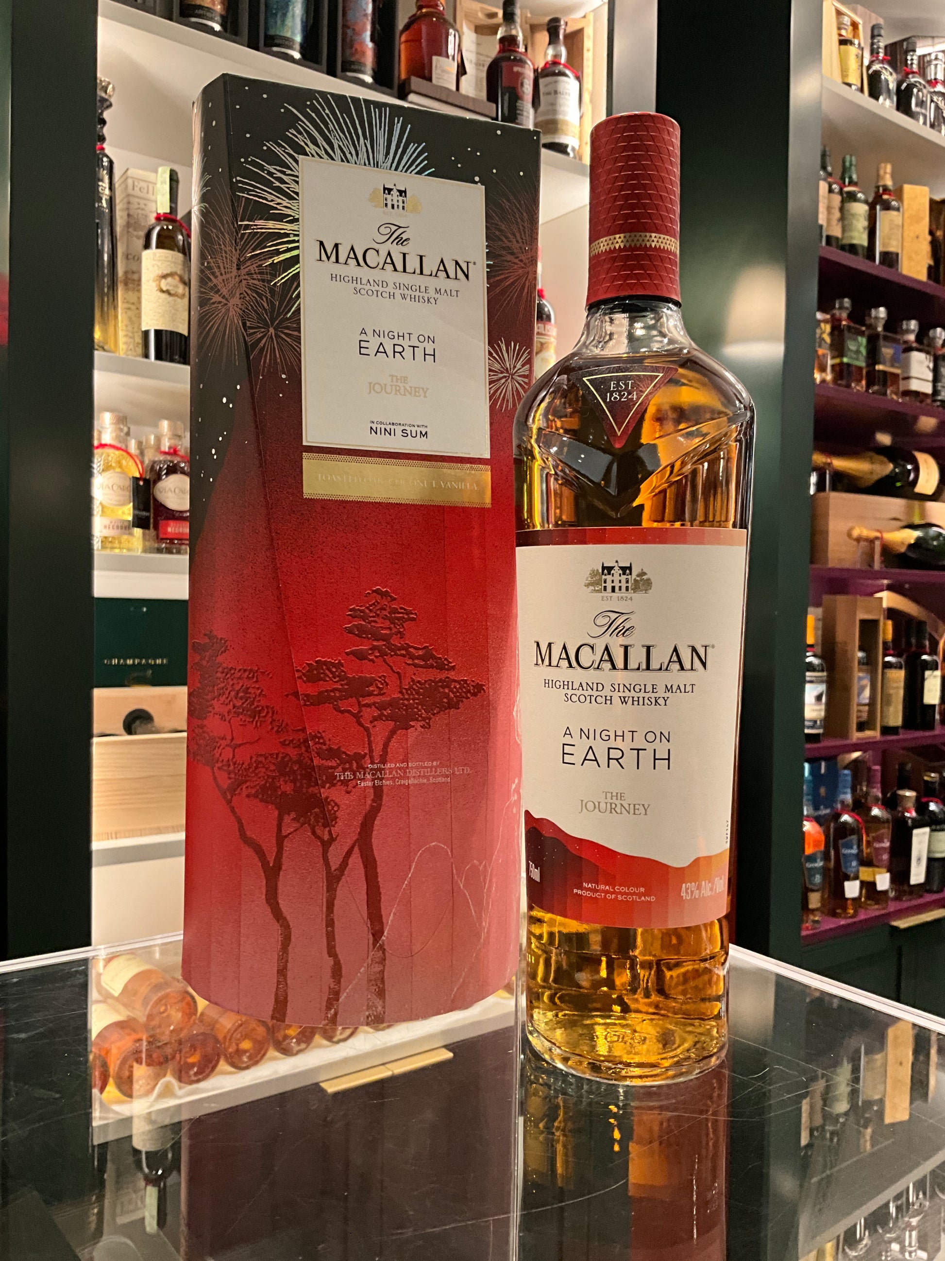 The Macallan A Night On Earth The Journey 750ml 43 abv the-macallan-a-night-on-earth-the-journey-750ml-43-abv