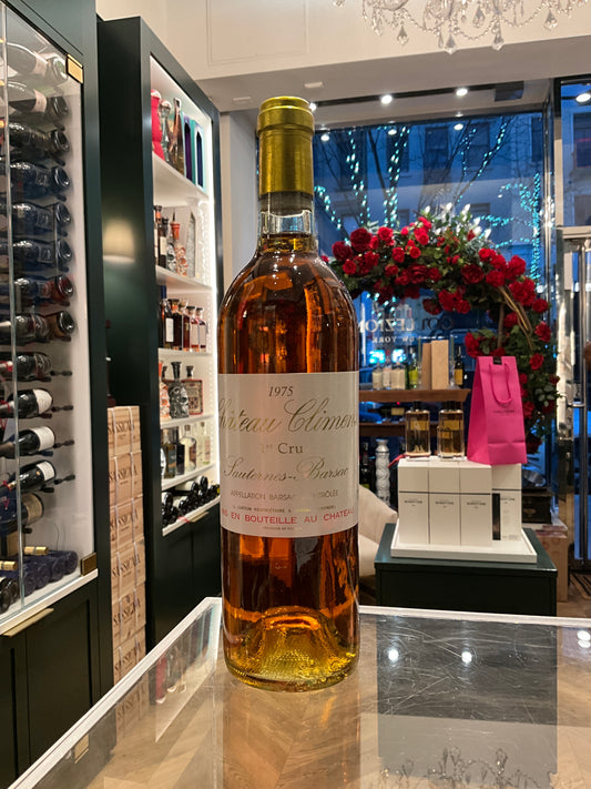 Chateau Climens 1975 Sauternes Barsac 750ml