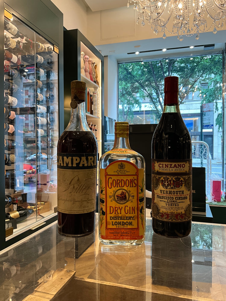 The Ultimate Vintage Negroni from 1940/1950/1960s 3 bottles collection