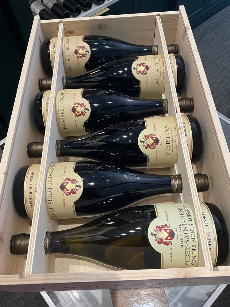 Domaine Ponsot 2010 Horizontal Wood Case 6 x 750ml