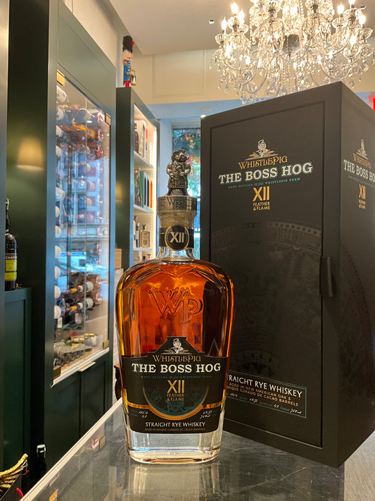 WhistlePig The Boss Hog XII “Feather & Flame” Straight Rye Whiskey 75cl 52.7%abv