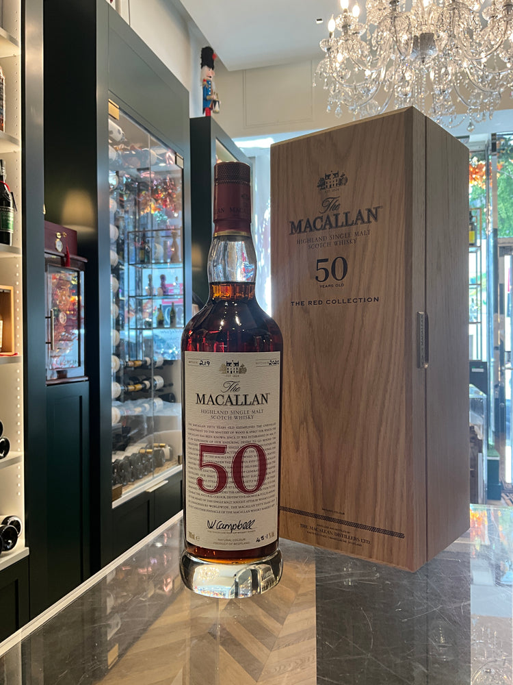 The Macallan 50yo Red Collection Limited Edition 700ml 45.1%abv