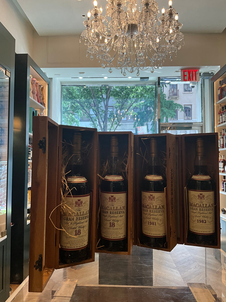 The Macallan 18yo Gran Reserva Collection 1979/1980/1981/1982