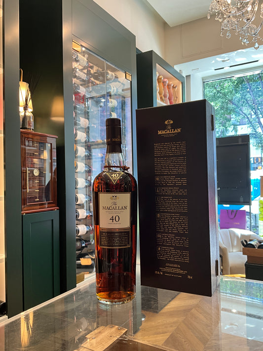 The Macallan 40yo 2005 release 700ml 43%abv