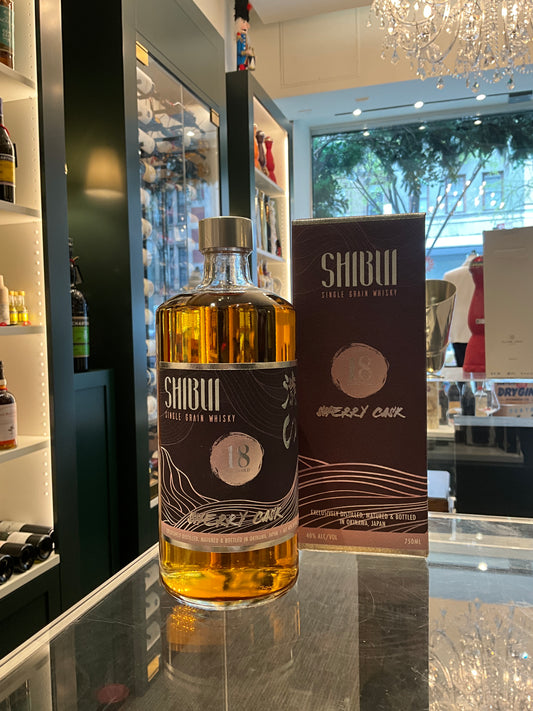 Shibui 18yo Sherry Cask Single Grain Japanese Whisky 750ml 40%abv