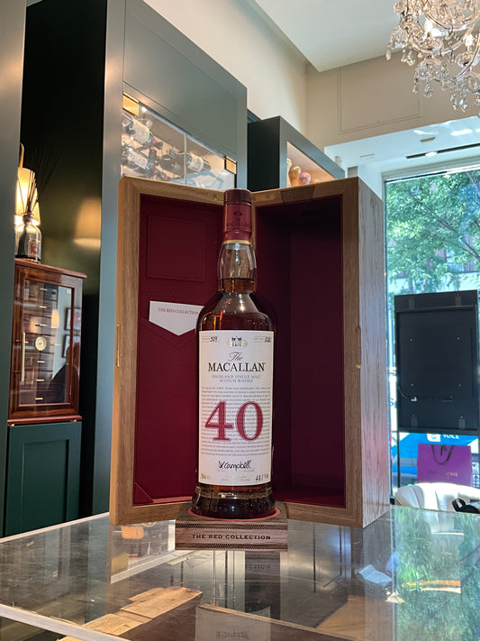 The Macallan Red Collection 40yo 2020 release 700ml 48.1%abv