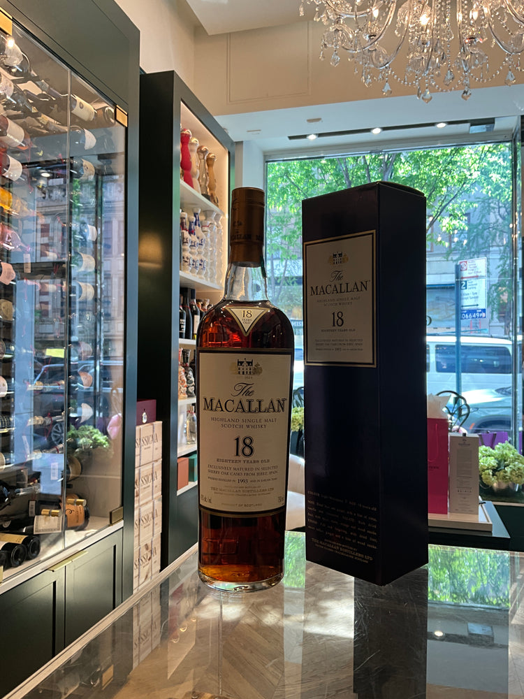 The Macallan 18yo 1993 Sherry Oak 750ml 43%abv