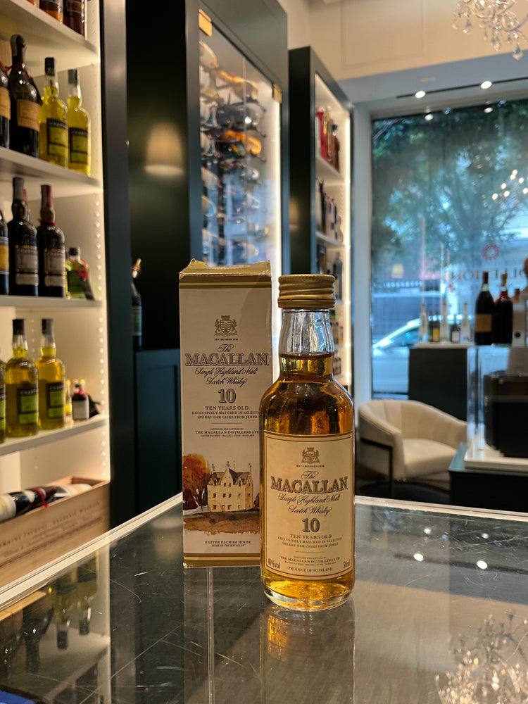 Macallan 10yo 1990s miniature 5cl 43%abv