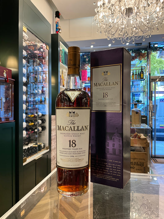The Macallan 1996 18yo Sherry Oak 700ml 43%abv