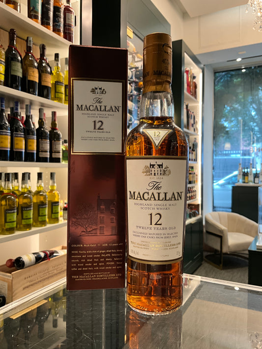 Macallan 12yo 2000s Half Bottle 375ml 43%abv