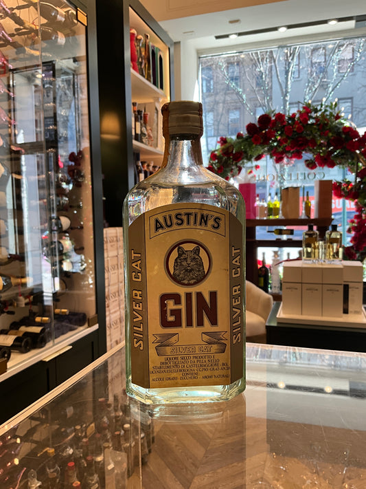 Austin’s Silver Cat 1970s Gin 75cl 42%abv