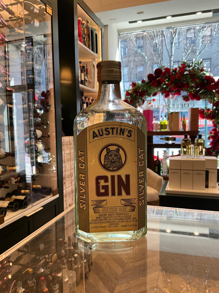 Austin’s Silver Cat 1970s Gin 75cl 42%abv
