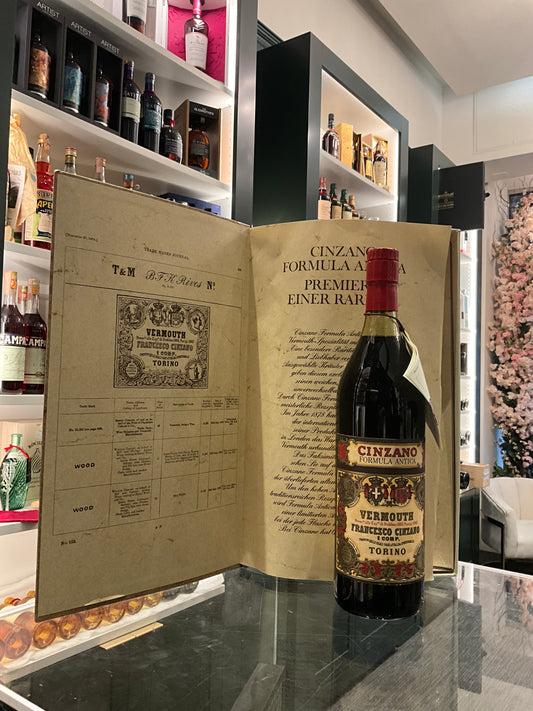 Cinzano Formula Antica Vermouth 1965 100cl 16.5% Gift Box