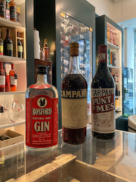 The Ultimate Vintage Negroni from 1930/1980/1980s 3 bottles collection