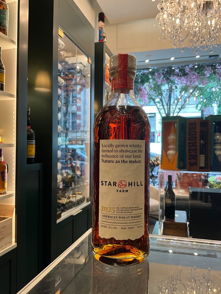 Star Hill Farm American Wheat Whisky 2025 release 750ml 114.7proof