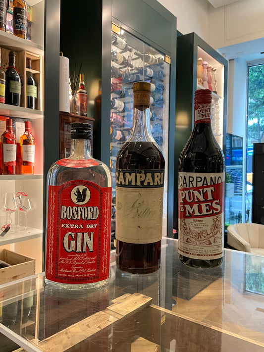 The Ultimate Vintage Negroni from 1930/1980/1980s 3 bottles collection