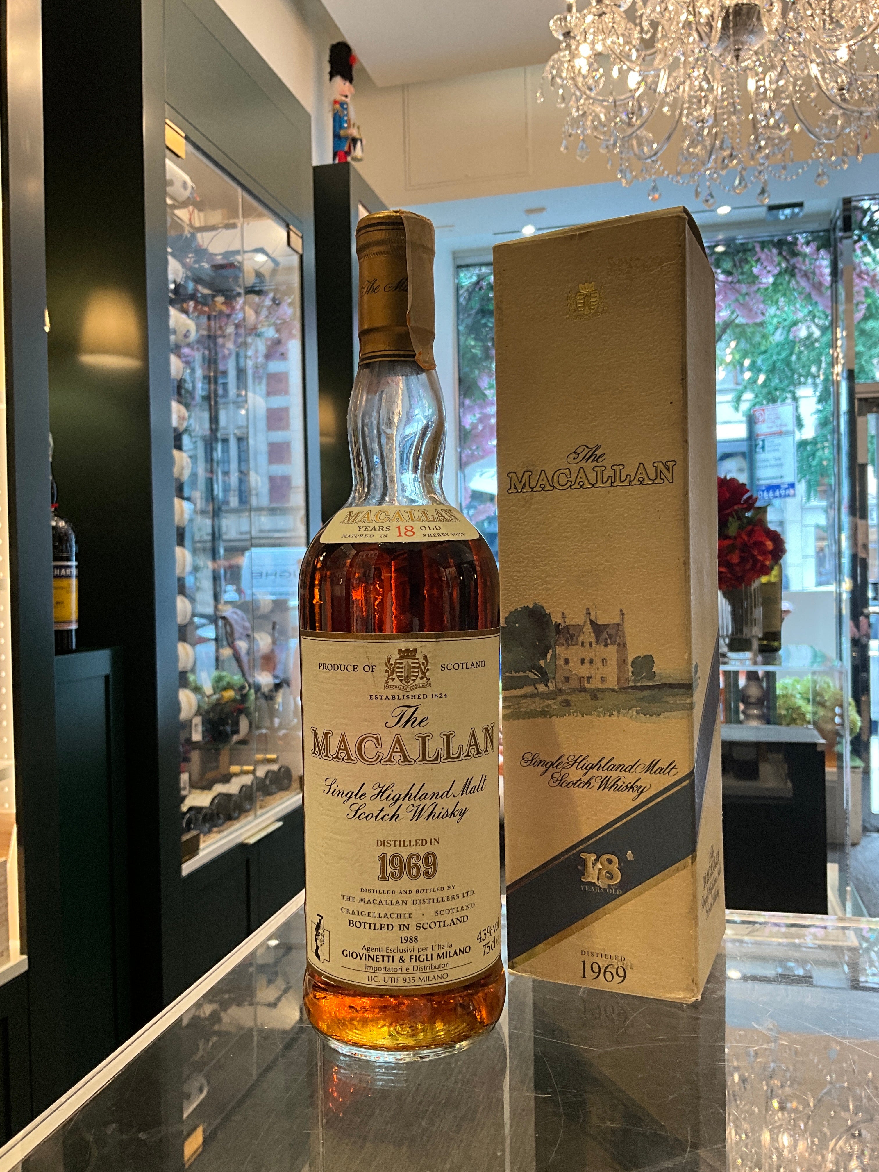 Macallan 1969 18yo 75cl 43%abv