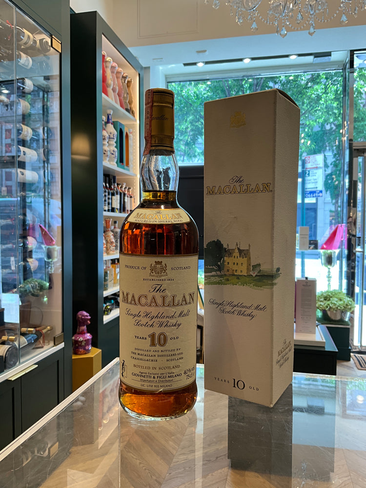 The Macallan 10yo 1980s 75cl 40%abv