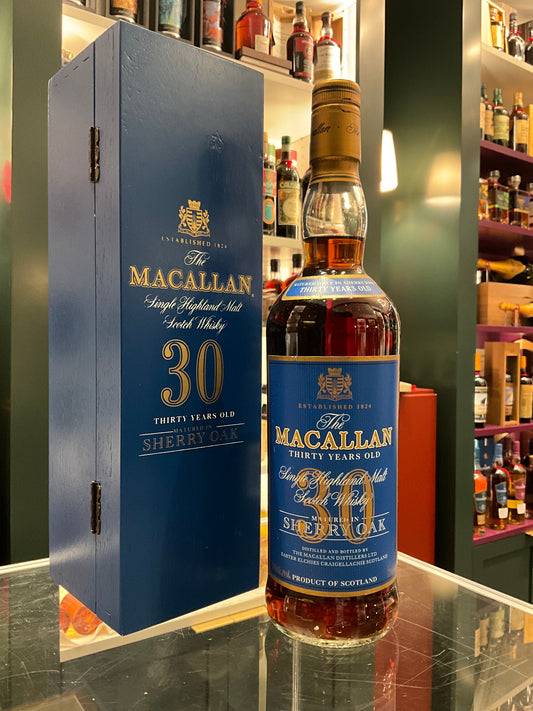 Macallan 30yo blue OWC first release