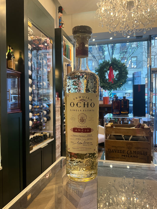 Ocho Tequila Single Estate Anejo 2024 Barrel Proof 750ml 40%abv