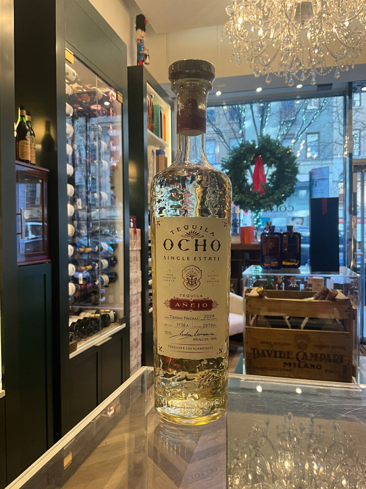 Ocho Tequila Single Estate Anejo 2024 Barrel Proof 750ml 40%abv