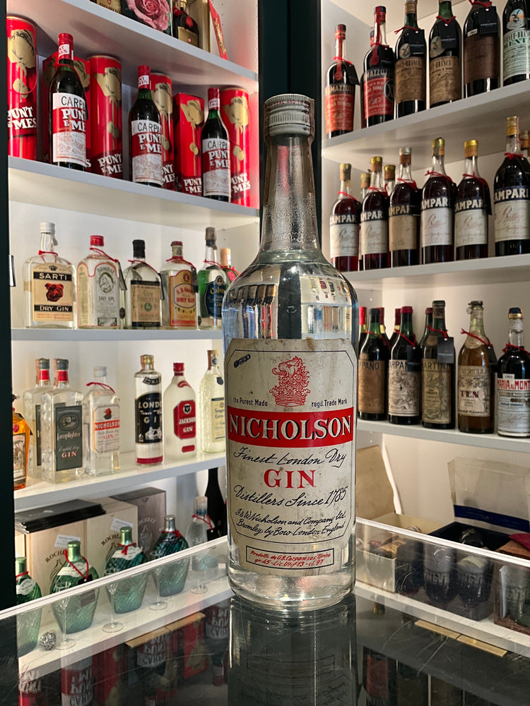 Nicholson Gin 1970s 97cl 45%abv