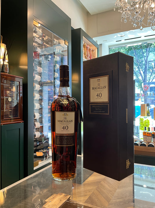 The Macallan 40yo 2005 release 700ml 43%abv