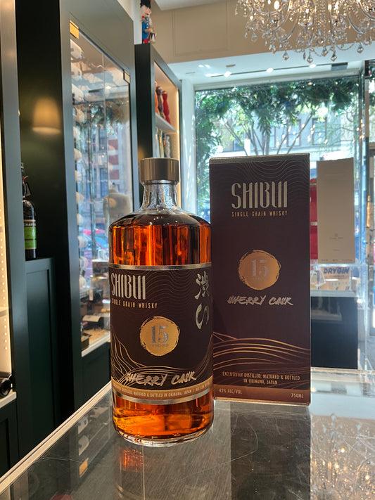 Shibui 15yo Sherry Cask Single Grain Japanese Whisky 750ml 43%abv