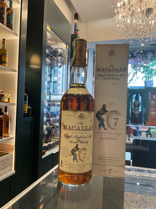 Macallan 7yo 1990s Giovinetti 70cl 40%abv
