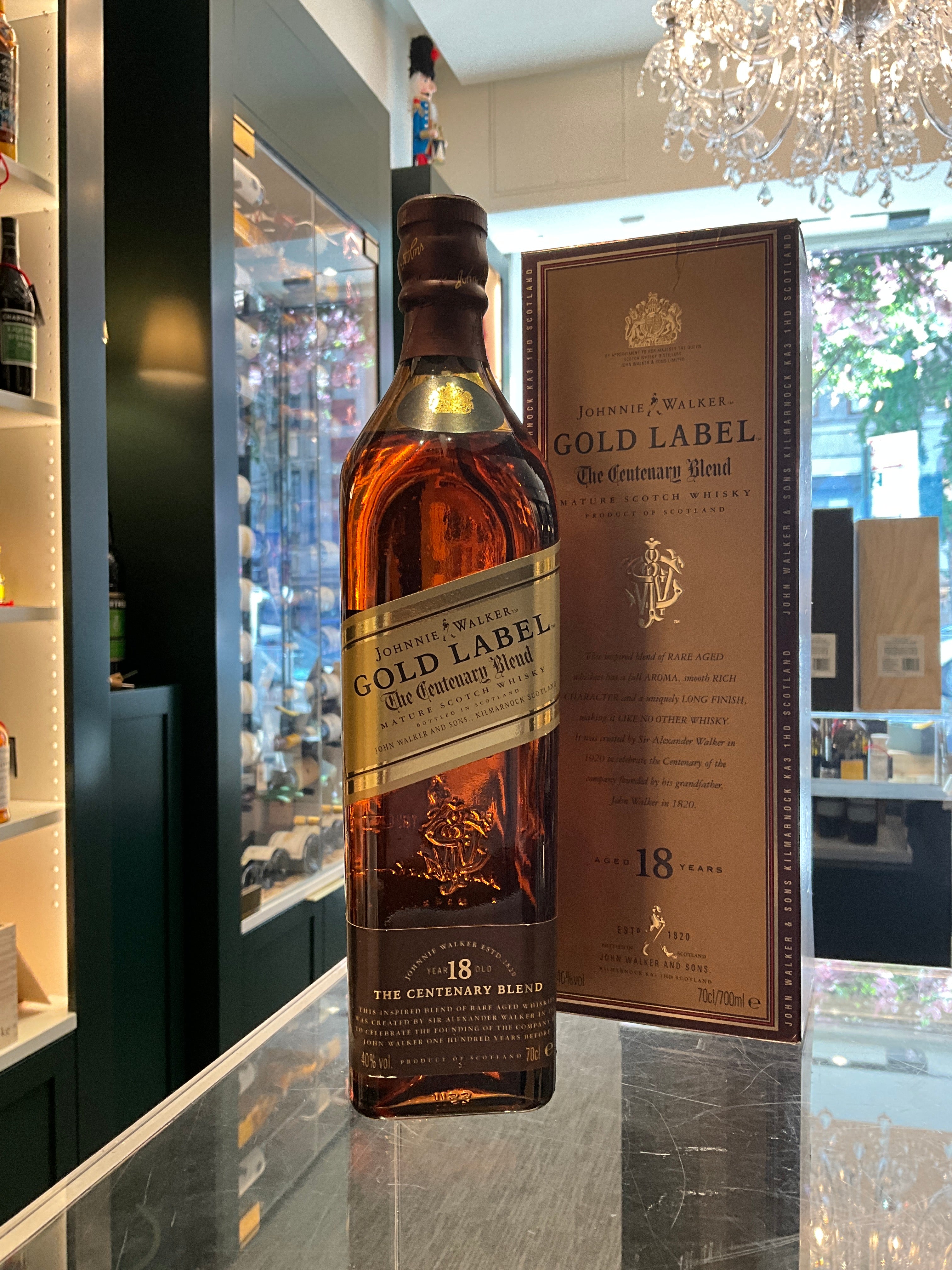 Johnnie Walker 18yo Gold Label The Centenary Blend “Old Release' 70cl