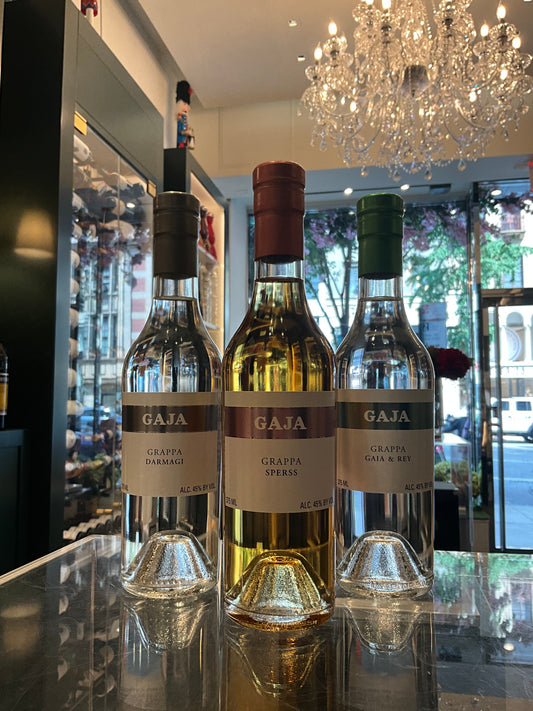 Gaja Grappa Selection 3 x 375ml 45%abv
