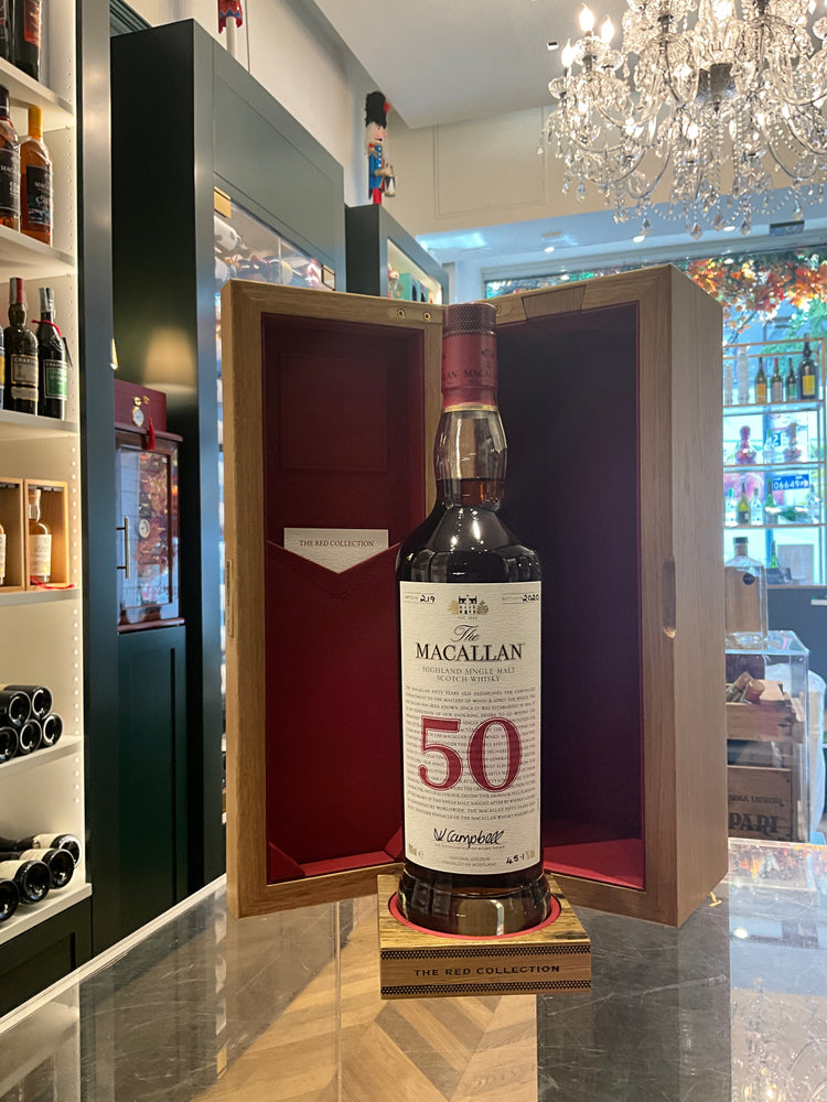The Macallan 50yo Red Collection Limited Edition 700ml 45.1%abv