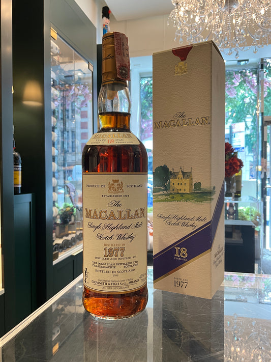 Macallan 1977 18yo 70cl 43%abv