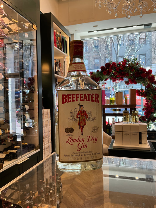 Beefeater 1980s London Dry Gin 2 Liters 40%abv